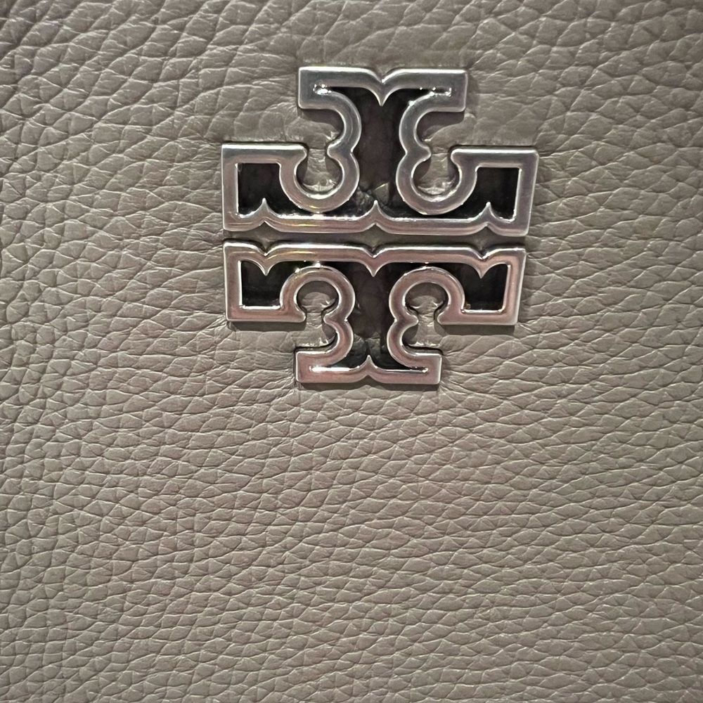 Tory Burch Gray Leather Women's Bag - Picture 5 of 8